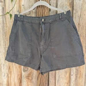 Women's Gray Casual Shorts